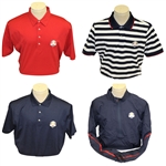 Ray Floyds 2014 Ryder Cup Vice Captain USA Team Rain Jacket & Three Shirts
