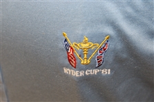 Ray Floyd's 1981 Ryder Cup USA Team Issued Light Blue Uniform Shirt