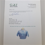 Ray Floyd's 1981 Ryder Cup USA Team Issued Light Blue Uniform Shirt