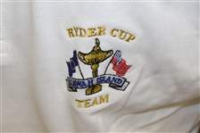 Ray Floyd's 1991 Ryder Cup USA Team Issued Uniform White Cotton Shirt - Kiawah