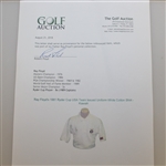 Ray Floyd's 1991 Ryder Cup USA Team Issued Uniform White Cotton Shirt - Kiawah