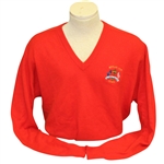 Ray Floyds 1991 Ryder Cup USA Team Issued Cashmere Uniform Red Sweater - Kiawah