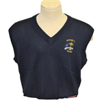 Ray Floyds 1991 Ryder Cup USA Team Issued Uniform Blue Sweater Vest - Kiawah