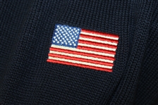 Ray Floyd's 1991 Ryder Cup USA Team Issued Uniform Blue Sweater Vest - Kiawah