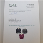 Ray Floyd's 2008 Ryder Cup USA Team Issued Nike Light Knit Tops - Blue, Maroon, & Grey