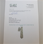 Ray Floyd's Ryder Cup USA Team Issued Yellow Tie - Made for Ryder Cup Matches