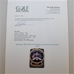 Ray Floyd's 1989 TEAM CAPTAIN Ryder Cup USA Team Issued Pocket Crest