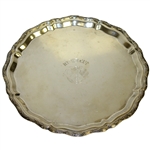 Ray Floyds 1993 Ryder Cup Silver Plate - Floyd Paced USA Win with 3pts