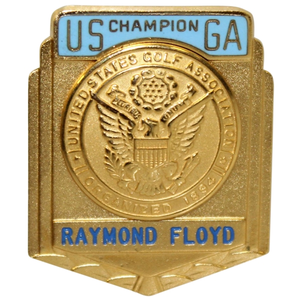 Ray Floyds USGA Past Champions Credential Badge - 1986 US Open