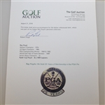 Ray Floyd's 10k Gold 25 Years of Membership in the PGA Pin