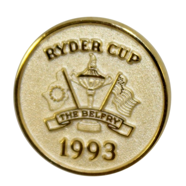 Ray Floyds 1993 Ryder Cup at The Belfry Contestants Pin & Case