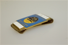Ray Floyd's 1977 PGA Championship at Pebble Beach Contestant Money Clip/Badge