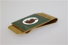 Ray Floyd's 1978 PGA Championship at Oakmont Contestant Money Clip/Badge