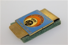 Ray Floyd's 1981 PGA Championship at Atlanta Athletic Club Contestant Money Clip/Badge