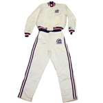 1990 NBA All-Star Game Ball Boys Full Uniform Signed by Michael Jordan - Ray Floyd Jr. Worn JSA ALOA