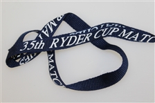 Ray Floyd's 2004 Ryder Cup at Oakland Hills All Access Pass/Badge with Lanyard