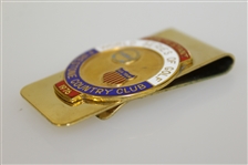 Ray Floyd's 1976 World Series of Golf at Firestone CC Contestant Money Clip/Badge