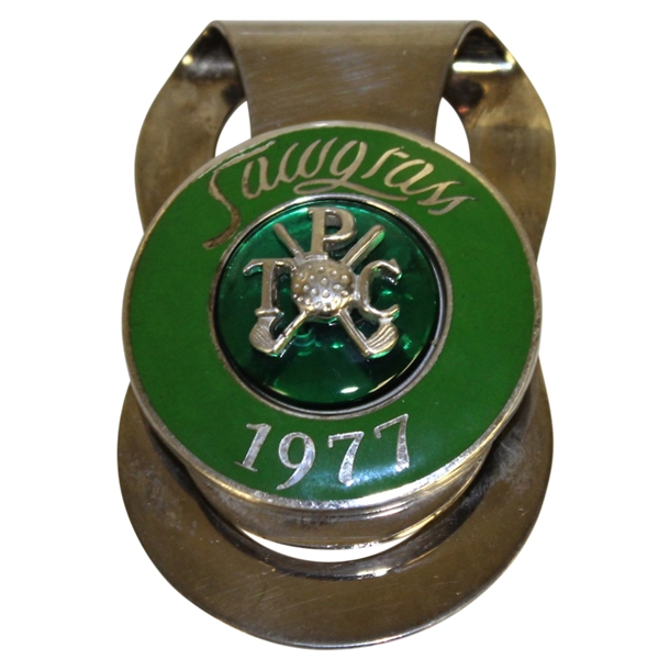 Ray Floyds 1977 TPC Sawgrass Contestant Money Clip/Badge