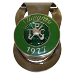 Ray Floyds 1977 TPC Sawgrass Contestant Money Clip/Badge