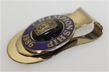 Ray Floyd's 1986 TPC Championship Contestant Money Clip/Badge