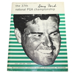 Doug Ford Signed 1955 PGA Championship at Meadowbrook CC Program JSA ALOA