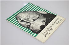 Doug Ford Signed 1955 PGA Championship at Meadowbrook CC Program JSA ALOA