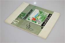 Jack Nicklaus Signed 1963 PGA Championship at DAC Country Club Program JSA ALOA