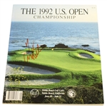 Tom Kite Signed 1992 US Open Championship at Pebble Beach Program JSA ALOA