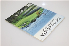 Tom Kite Signed 1992 US Open Championship at Pebble Beach Program JSA ALOA