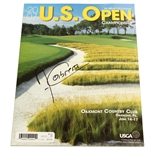 Angel Cabrera Signed 2007 US Open Championship at Oakmont CC Program JSA ALOA