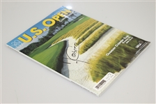 Angel Cabrera Signed 2007 US Open Championship at Oakmont CC Program JSA ALOA