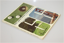 Billy Casper Signed 1966 US Open Championship at The Olympic Club Program JSA ALOA