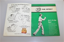 Billy Casper Signed 1966 US Open Championship at The Olympic Club Program JSA ALOA