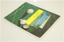 Tony Jacklin Signed 1970 US Open Championship at Hazeltine National GC Program JSA ALOA