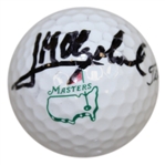 Jose Maria Olazabal Signed Masters Logo Golf Ball JSA ALOA