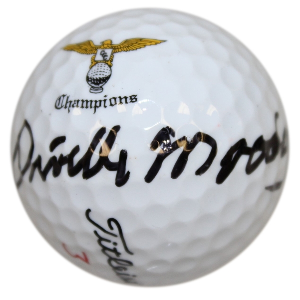 Orville Moody Signed Champions Golf Club Logo Golf Ball JSA ALOA