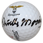 Orville Moody Signed Champions Golf Club Logo Golf Ball JSA ALOA