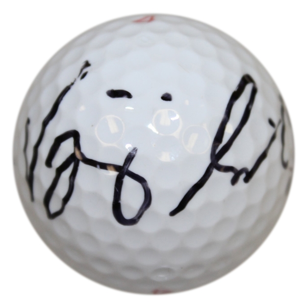 Vijay Singh Signed 1998 PGA Championship Sahalee Logo Golf Ball JSA ALOA