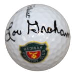 Lou Graham Signed Medinah Country Club Logo Golf Ball JSA ALOA