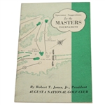 1950 Masters Tournament Spectator Guide - Jimmy Demaret Winner