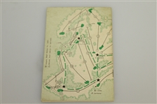 1950 Masters Tournament Spectator Guide - Jimmy Demaret Winner