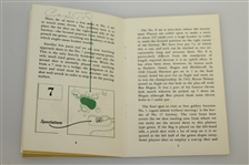 1953 Masters Tournament Spec Guide Signed by Demaret, Wood, Smith, & Nelson JSA ALOA