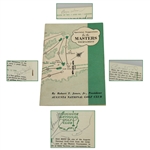 1953 Masters Tournament Spec Guide Signed by Demaret, Wood, Smith, & Nelson JSA ALOA