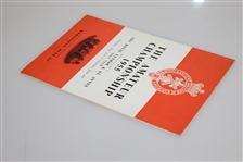 1955 British Amateur at The Royal Lytham & St. Annes GC Program - Wednesday