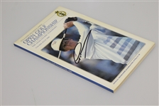 Greg Norman Signed 1986 OPEN Championship at Turnberry Program JSA ALOA
