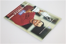 David Duval Signed 2001 OPEN Championship at Royal Lytham & St. Annes Program JSA ALOA
