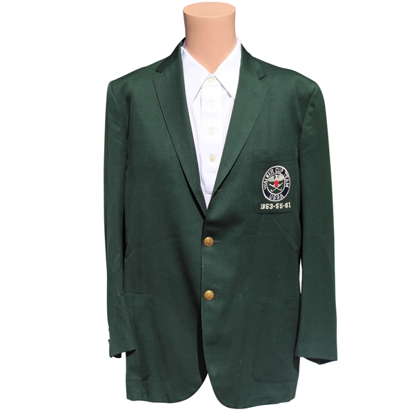 Don Cherrys Personal 1961 Walker Cup Team Green Jacket