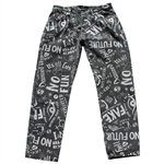 Don Cherrys Personal Denim Black & White Destroy Jeans
