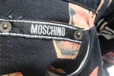 Don Cherry's Personal Smiles & Lips Themed Moschino Jeans - Made in Italy