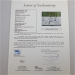 Tiger Woods Signed 1995 US Amateur Centennial Ltd Ed Ray Ellis Print JSA FULL #Y43122